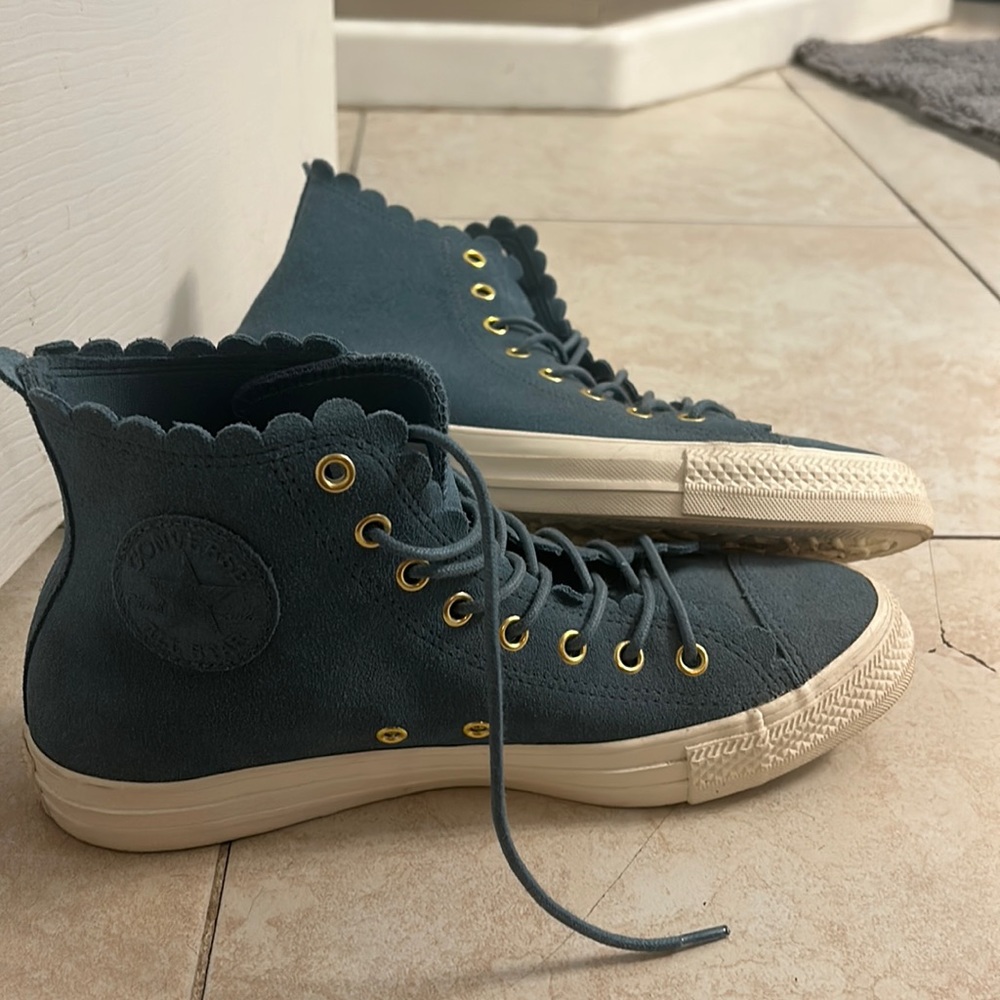 Rare Converse all star blue high top size 9.5